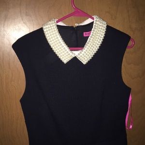 Navy Betsy Johnson Dress